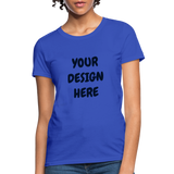 Women's T-Shirt - royal blue