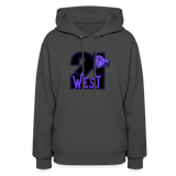 21 West Women's Hoodie - asphalt