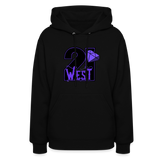 21 West Women's Hoodie - black