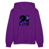 21 West Women's Hoodie - purple