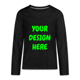 Kids' Premium Long Sleeve T-Shirt - charcoal grey