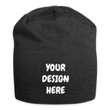 Jersey Beanie - charcoal grey