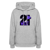 21 West Women's Hoodie - heather gray