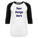 Baseball T-Shirt - white/black