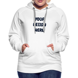 Women’s Premium Hoodie - white