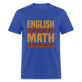 T-Shirt - royal blue