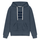 Women’s Premium Hoodie - heather denim