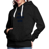 Women’s Premium Hoodie - charcoal grey