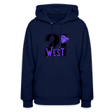21 West Women's Hoodie - navy