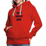 Women’s Premium Hoodie - red
