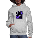21 West Women's Hoodie - heather gray