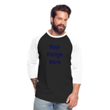 Baseball T-Shirt - black/white