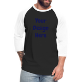 Baseball T-Shirt - black/white