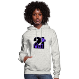 21 West Women's Hoodie - heather oatmeal