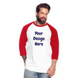 Baseball T-Shirt - white/red