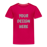 Toddler Premium T-Shirt - dark pink