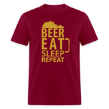 Men's T-Shirt - burgundy