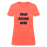 Women's T-Shirt - heather coral