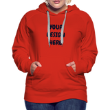 Women’s Premium Hoodie - red