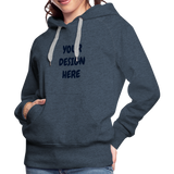 Women’s Premium Hoodie - heather denim