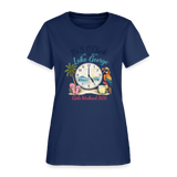 Women's T-Shirt -  blue dusk