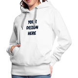 Women’s Premium Hoodie - white