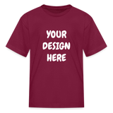 Kids' T-Shirt - burgundy