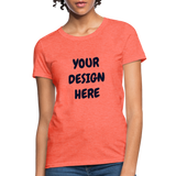 Women's T-Shirt - heather coral