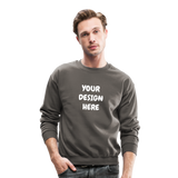 Crewneck Sweatshirt - asphalt gray