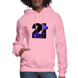 21 West Women's Hoodie - classic pink