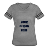 Women’s Vintage Sport T-Shirt - heather gray/charcoal