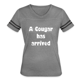 Women’s Vintage Sport T-Shirt - heather gray/charcoal