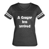 Women’s Vintage Sport T-Shirt - vintage smoke/white