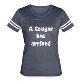 Women’s Vintage Sport T-Shirt - vintage navy/white